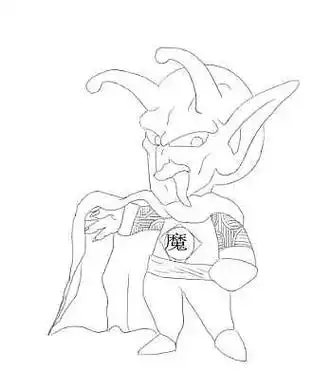 短笛大魔王线稿