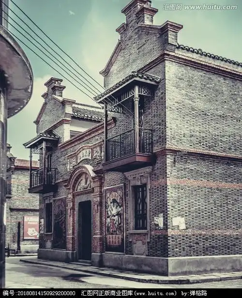 老上海石库门建筑,历史遗迹,建筑摄影,摄影,汇图网www.huitu.com