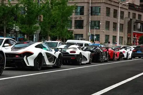 青海高速惊现上亿的超跑车队,进隧道那刻感觉隧道要被"炸塌"了!