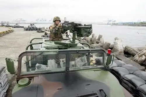 图文:台湾海军陆战队守备旅