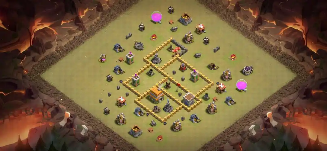 六本部落战阵型_部落冲突_九游论坛