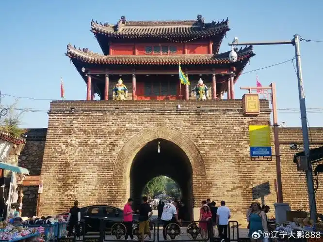 路过兴城古城,拍了几张照片.