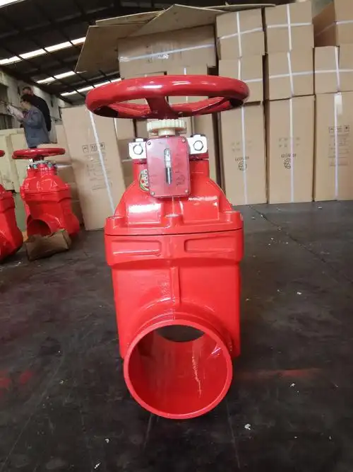 xz85x-沟槽信号软密封闸阀