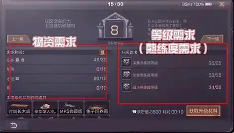 明日之后第四季庄园快速升级指南