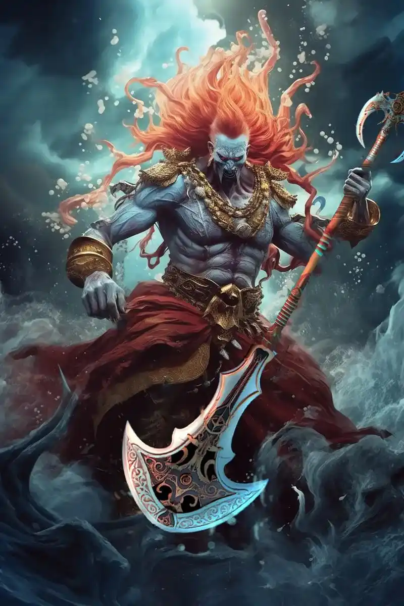 西游记之沙和尚.#ai绘画 #高清图片 #科幻 #唯美意境  - 抖音