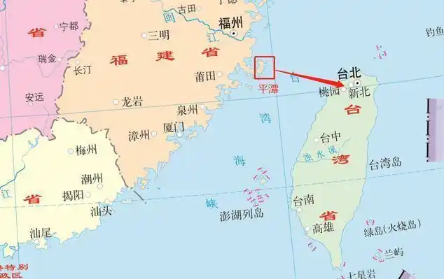 平潭的地理位置则更加微妙,此处不仅控扼台湾海峡入口,如果从平潭向