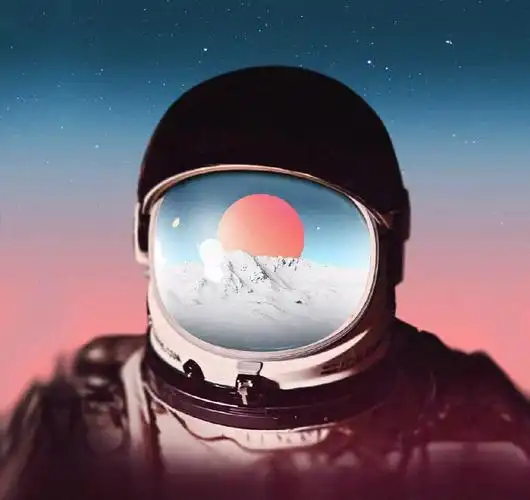 宇航员系列头像抱图吱一声也可当壁纸