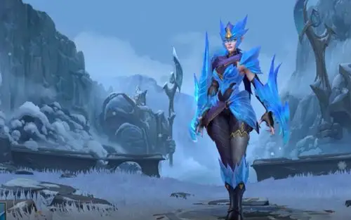 lol英雄联盟手游冰霜亚龙希瓦娜龙女皮肤视频icedrakeshyvanaskin