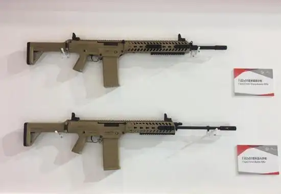 图为nar枪族中的751系列步枪,使用7.62x51毫米北约制式弹药.