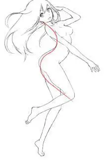 s型身材怎么绘画教你画s型性感女孩的两个要点