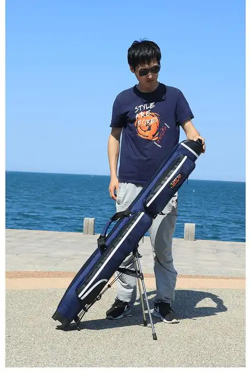 品牌: 户外尖峰 商品名称:太公乐渔具包钓鱼包防水鱼杆包多功能硬壳