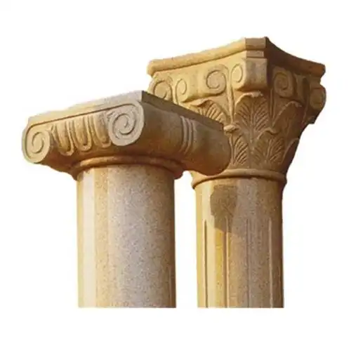 天然石柱帽柱头方形设计 - buy stone column caps,stone column caps