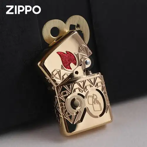 zippo正品打火机90周年荣耀之宝纪念款珍贵限量收藏防风煤油送礼