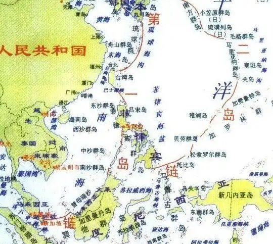 请问一下为什么把中国称为第一岛链?