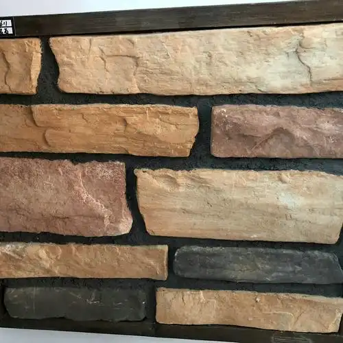 热销供应白色人造文化石外墙文化砖人造石自然石墙面装饰用的石砖