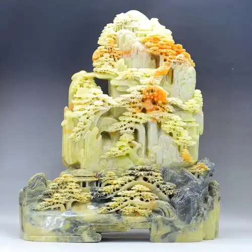 【鸿运当头】青田石雕摆件 馈赠佳品