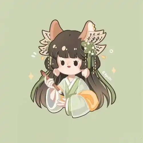 q版古风十二星座头像,可可爱爱,快用起来_内容_楼兰_微信