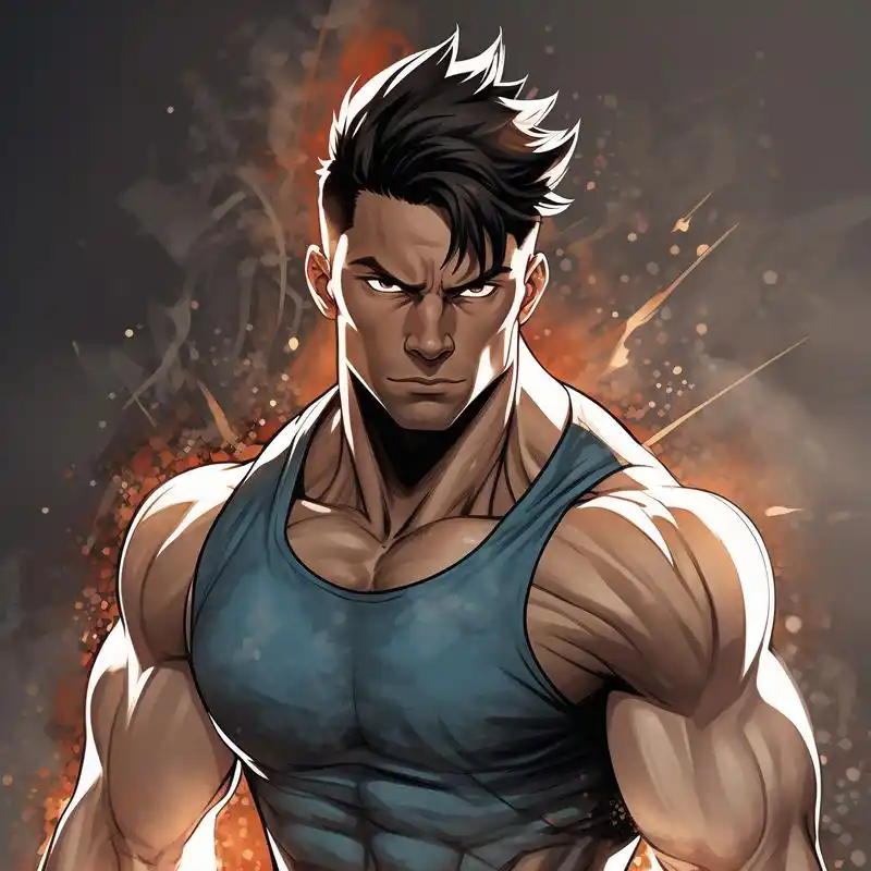 肌肉猛男94漫画头像来喽99 男生头像分享,动漫男生头像,谁能拒绝