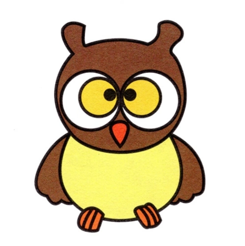 视频猫头鹰简笔画 儿童绘画小贝简笔画-猫头鹰0101010101简笔画绘画