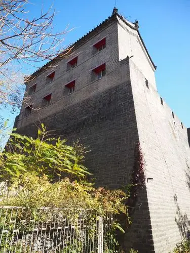 明北京城西便门城墙遗迹