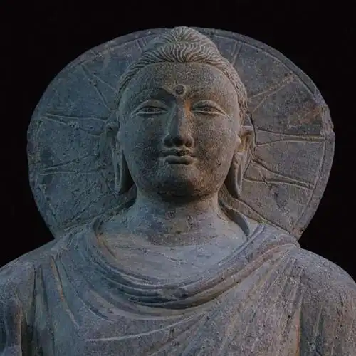 日本出云拍卖健陀罗立像