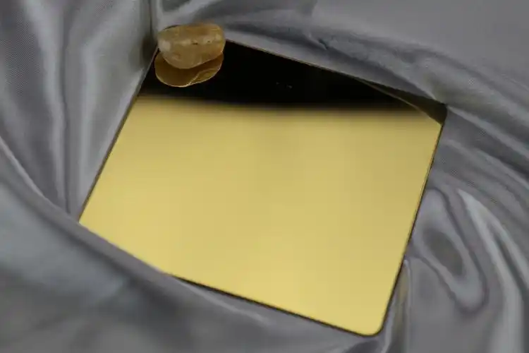 4x8 3毫米 316l 镜面不锈钢板材挡板板 316 月 k 金色镜面彩色不锈钢