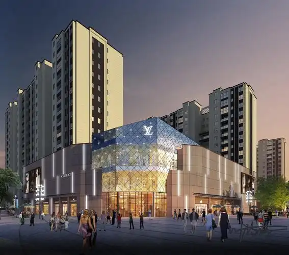 室外效果图|外观设计|空间|建筑设计|诗诗小仙女 - 原创作品 - 站酷