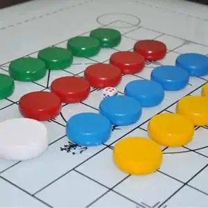 实木康乐棋子克朗棋桌配件克朗棋子