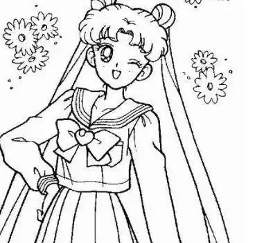 漫画女孩简笔画的图片超萌q版女孩图片简笔画大全图片大全图片(简笔画