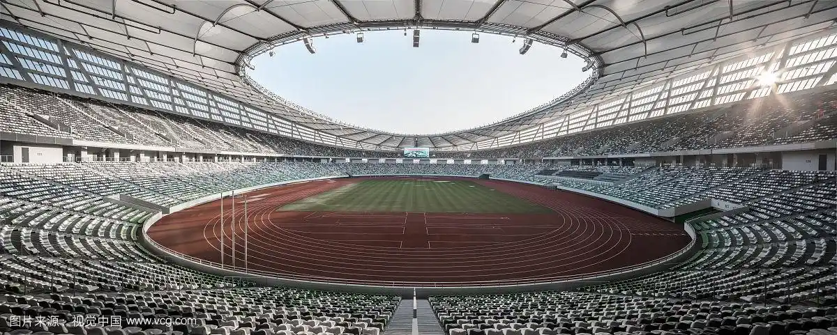 江苏苏州奥体中心体育场全景