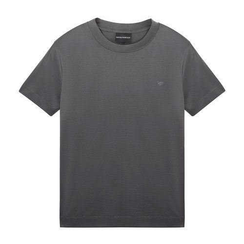 armani/安普里奥阿玛尼[capsule travel essential] 灰色 男士短袖t恤