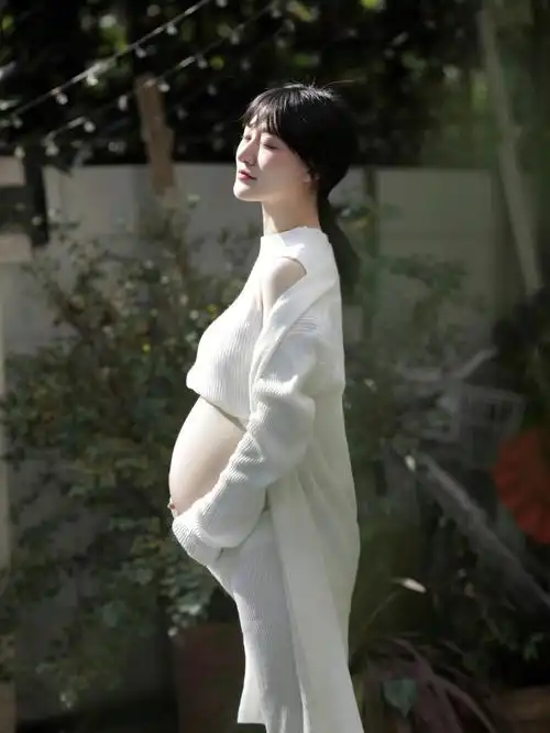 02孕妇照第二弹日常生活风氧气感孕期写真