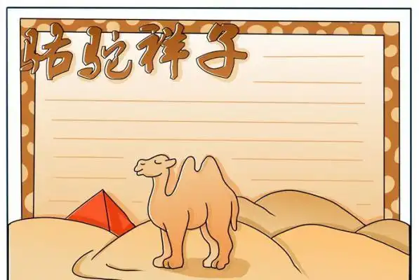 骆驼祥子手抄报一等奖,骆驼祥子手抄报模板