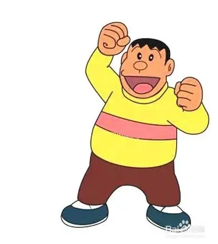 胖虎简笔画画法