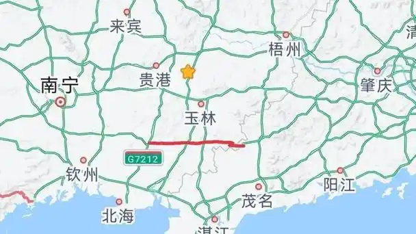 浦清高速将通车,玉林第二条横向高速,只为了直通广东?