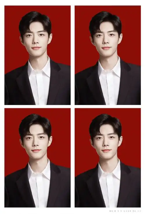 央美准考证模版用肖战照片#肖战的照片被当作央美的准考证证件照模板