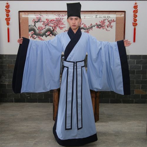 汉服栖凤阁朱子深衣祭孔服装儒生八俏执事古装汉服