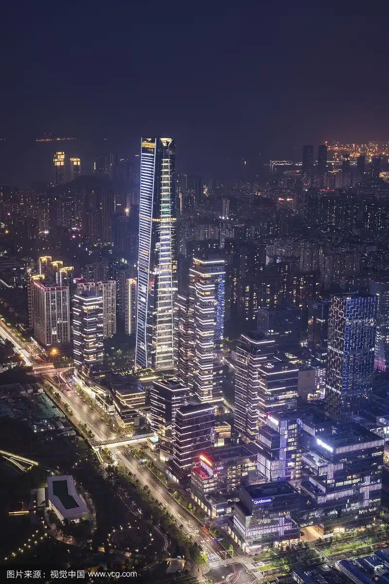 深圳湾一号城市夜景