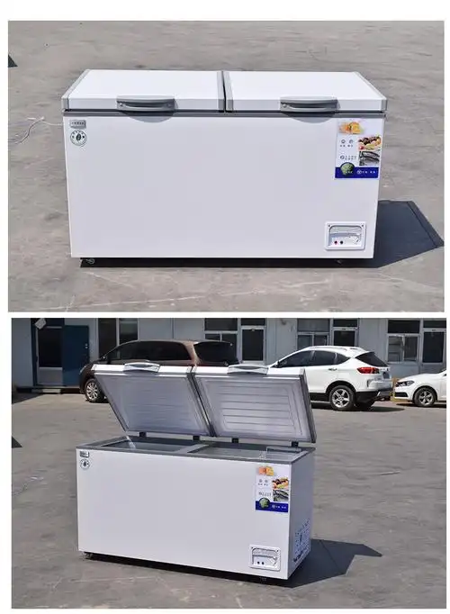 商用卧式冰柜 冻肉雪糕速食保鲜冷冻柜 超市便利店小卖部低温冰箱