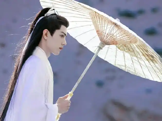 肖战超话#玉骨遥开播一周年#/#肖战时影#时影绝美撑伞合集以 ☂️