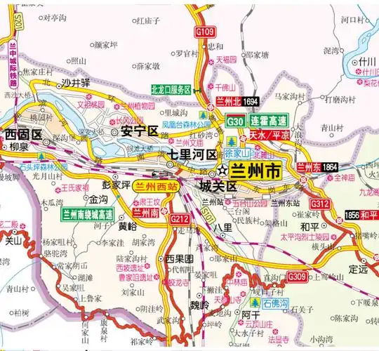 兰州city城市地图