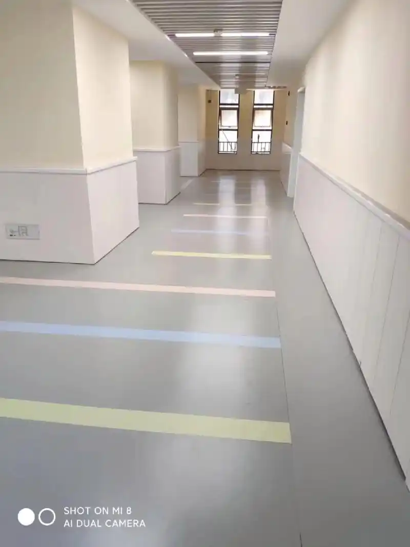 纯色幼儿园地板胶pvc地胶垫 pvc弹性地板能有效减震,防摔,其减震,防摔