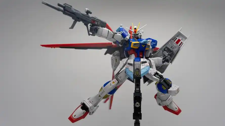 【五一玩胶】素组rg空装脉冲高达 - acfun弹幕视频网 - 认真你就输啦