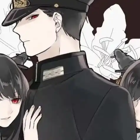 三人组群头像两男一女三人团体头像二男一女