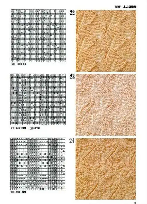 日版棒针镂空模式----300款