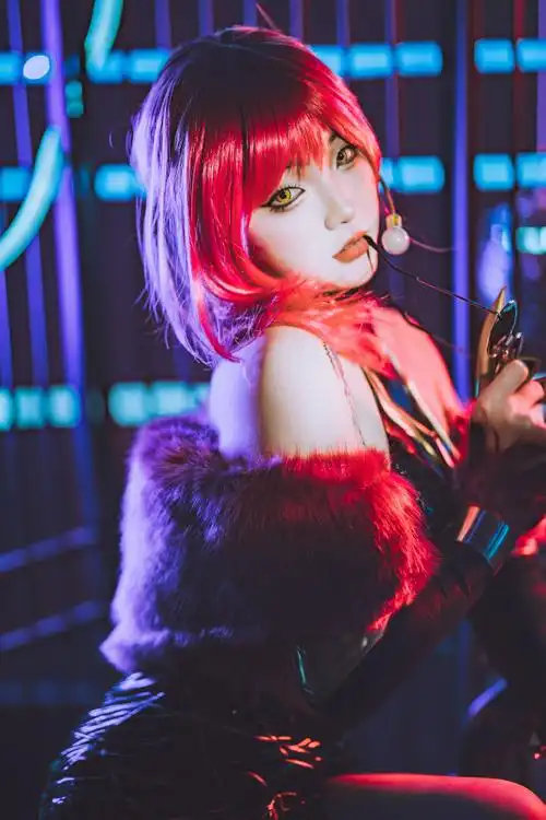 英雄联盟伊芙琳cosplay