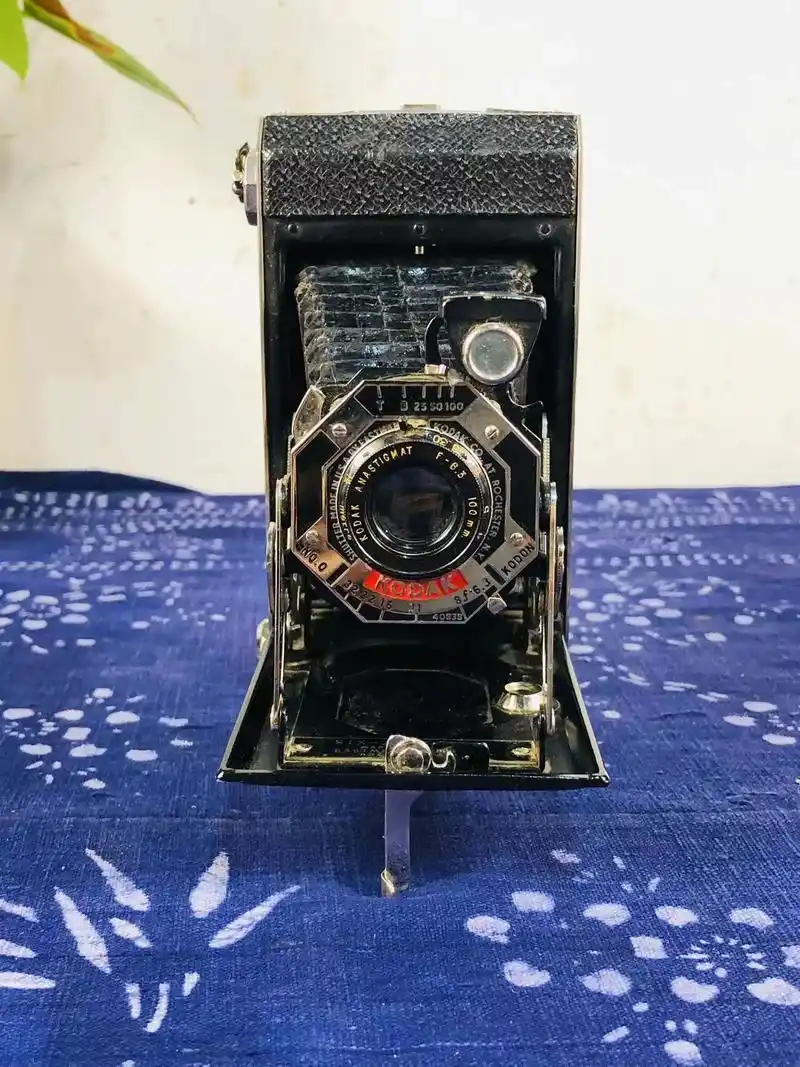 民国时期 美国柯达风琴式老单反红标six-20型照相机.产于 - 抖音