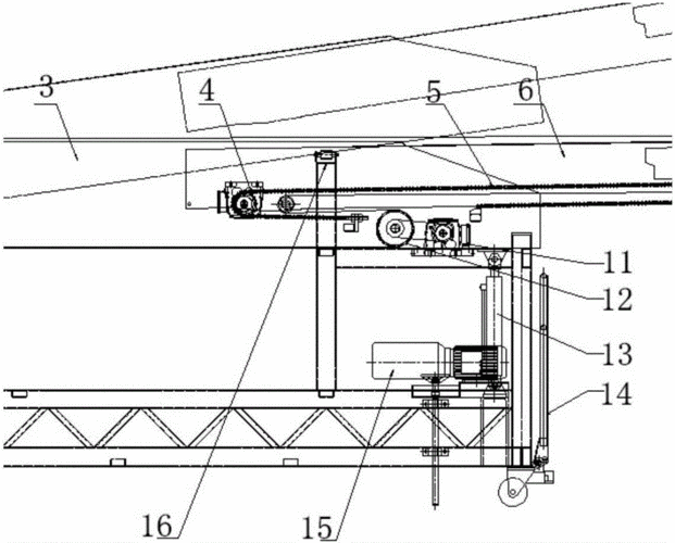 移动升降式全自动伸缩型皮带输送机的制作方法