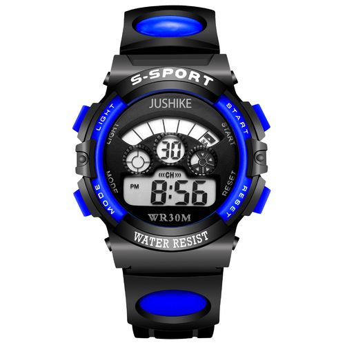 厂家直销 酷宝仕儿童手表多功能七彩光防水学生电子手表现货0119