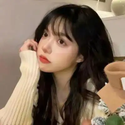 2022年红头像女生高清真人图片